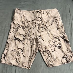 Marble Biker Shorts